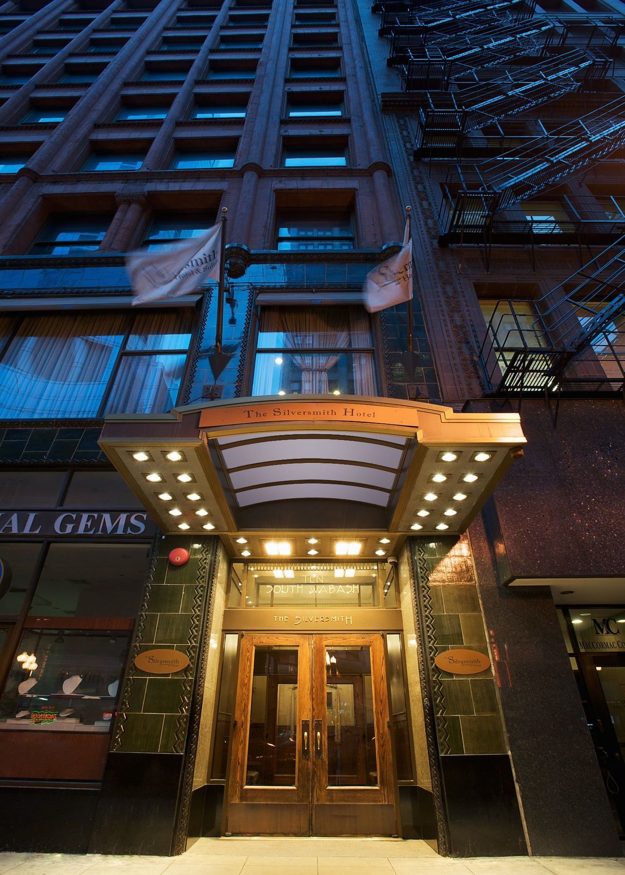 Silversmith Hotel Chicago Downtown Exteriör bild